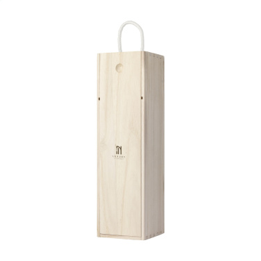 Logo trade promotional products image of: WineWood wine box