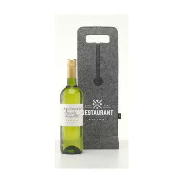 Logotrade promotional item image of: Wine Bag-to-Give GRS RPET