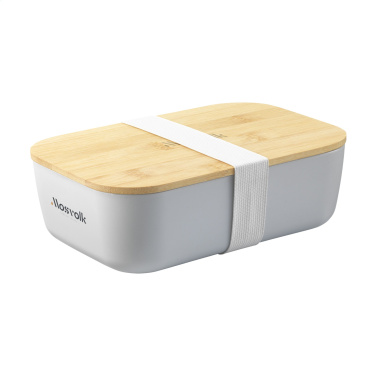 Logo trade promotional item photo of: Midori Bamboo Lunchbox