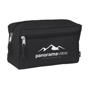 Logo trade promotional giveaways image of: Stacey GRS RPET toiletry bag