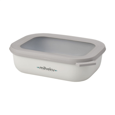 Logotrade corporate gift picture of: Mepal Cirqula multi use rectangular bowl 1 L lunchbox