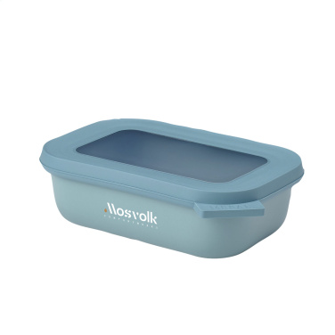 Logotrade promotional items photo of: Mepal Cirqula multi use rectangular bowl 500ml lunchbox