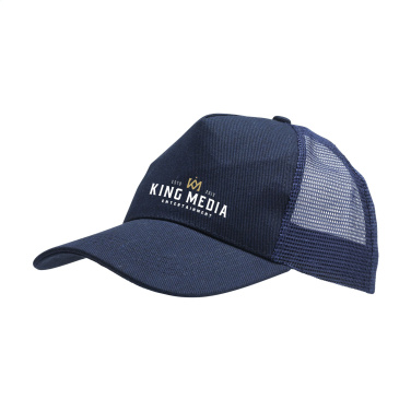 Logotrade promotional item image of: Trucker Recycled Cotton cap