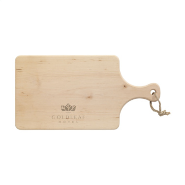 Logo trade promotional gift photo of: Alder Wood Cutting Board Handle