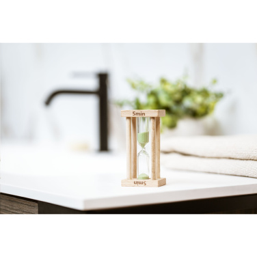 Logo trade promotional gift photo of: EcoShower hourglass