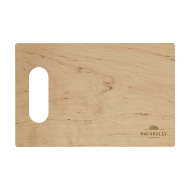 Logotrade promotional gift image of: Alder Wood Chopping Board Open Grip