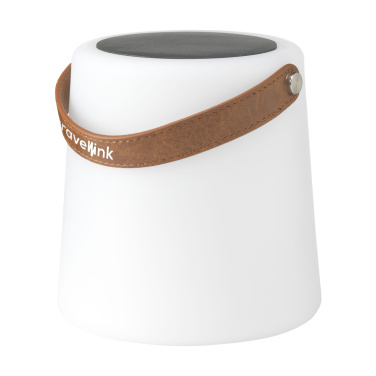 Logo trade promotional item photo of: Wooosh Ziva Solar Lamp