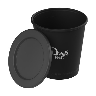 Logo trade corporate gifts picture of: Drinking Cup Bio-Based Lid 200 ml