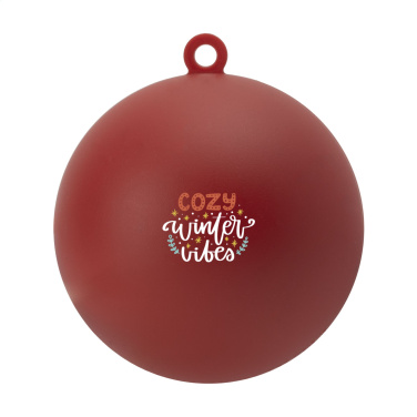 Logotrade promotional items photo of: Christmas Bauble Ø 7 cm Recycled PP - Made in Europe