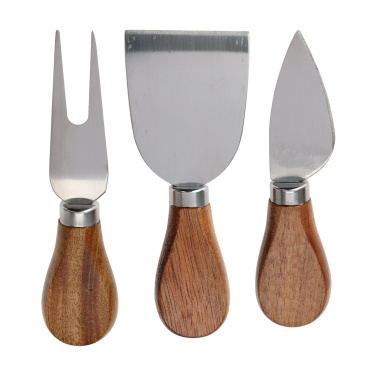 Logotrade promotional gift image of: Cheese Platter Set 4-pcs