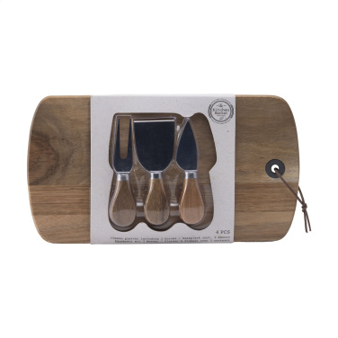 Logotrade promotional gift picture of: Cheese Platter Set 4-pcs