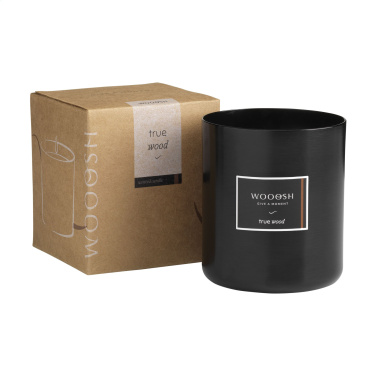 Logo trade promotional products image of: Wooosh Scented Candle True Wood X-Mas