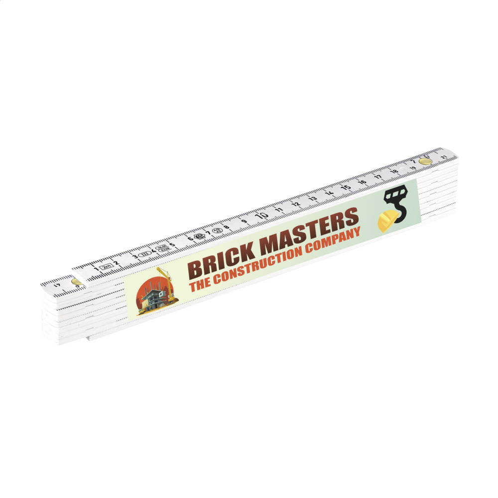 Logotrade promotional item image of: Metric folding ruler