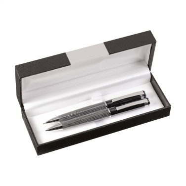 Logo trade promotional gift photo of: Princeton Double writing set