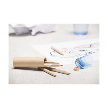 Logo trade advertising products image of: ColourTube pencils