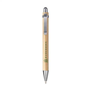 Logo trade promotional giveaway photo of: Boston Bamboo pen