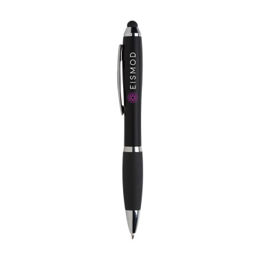 Logo trade corporate gifts image of: Athos Colour Touch stylus pen