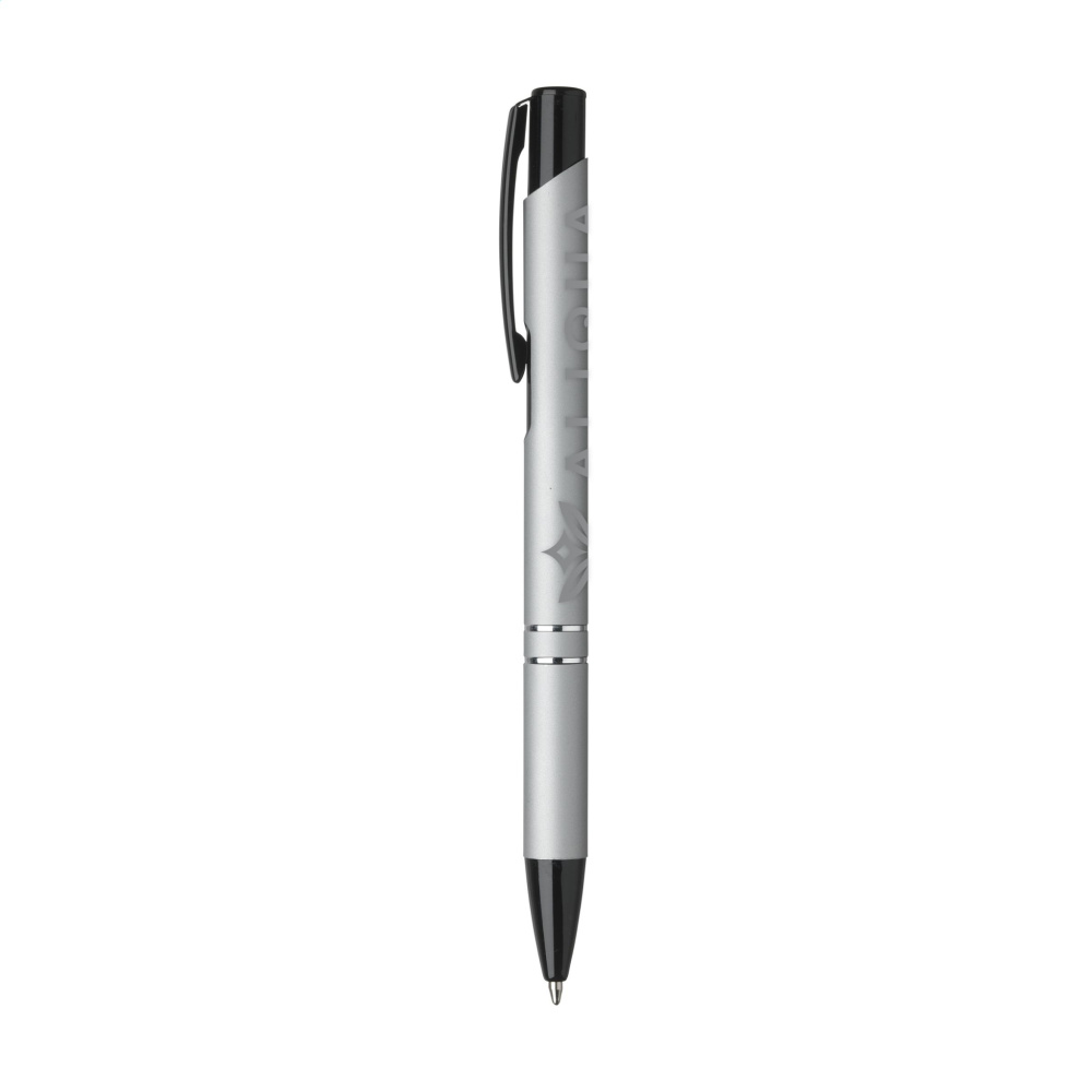 Logotrade corporate gift picture of: Ebony Rubberised pen