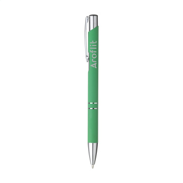 Logotrade promotional gifts photo of: Ebony Soft Touch Accent pen