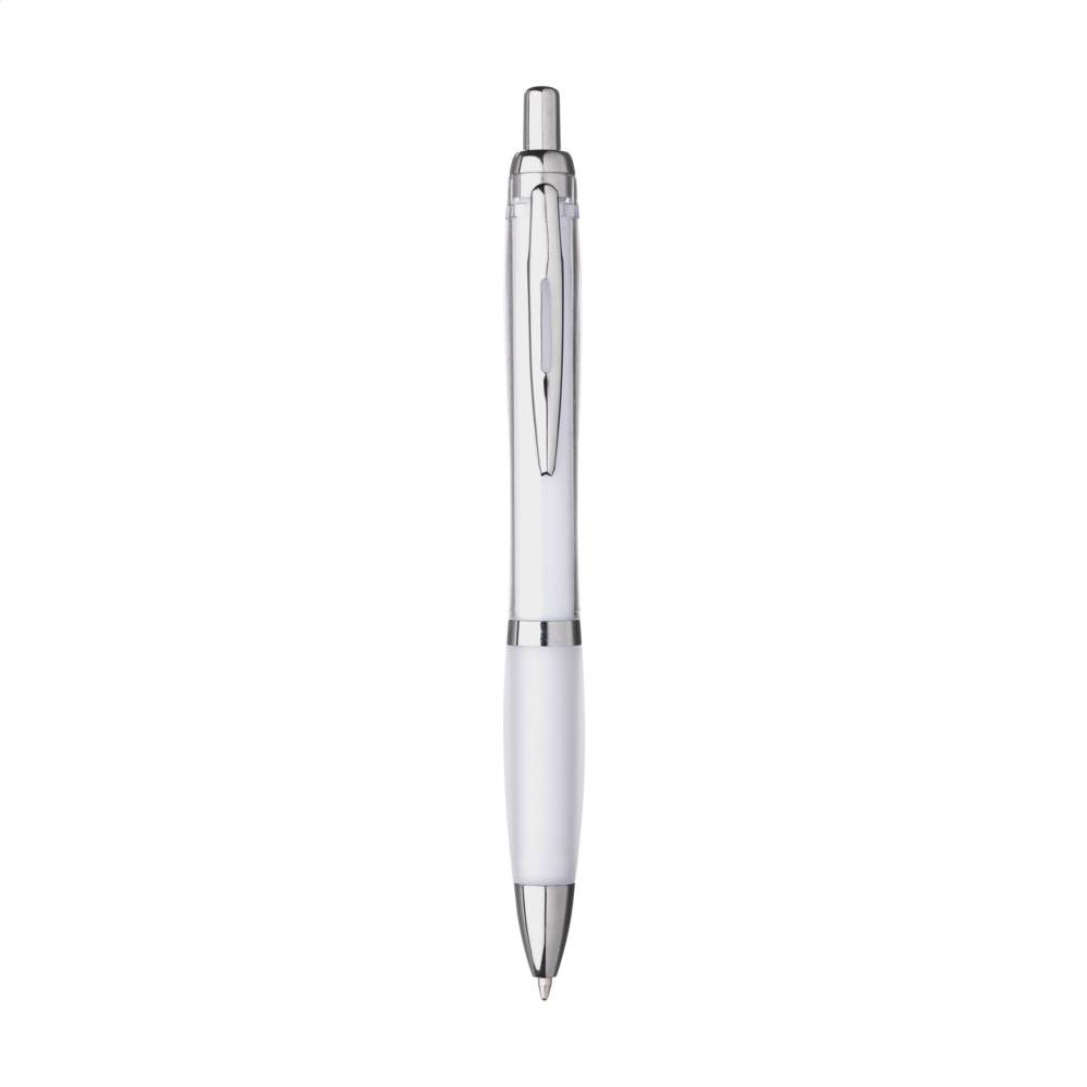 Logo trade promotional gift photo of: Athos Solid GRS Recycled ABS pen