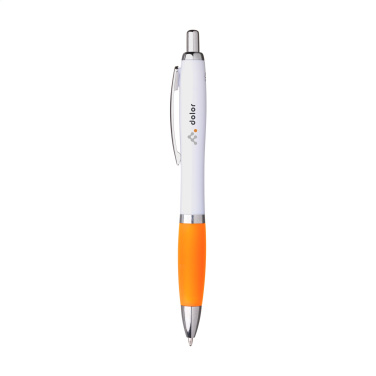 Logo trade advertising product photo of: Athos Trans GRS Recycled ABS pen
