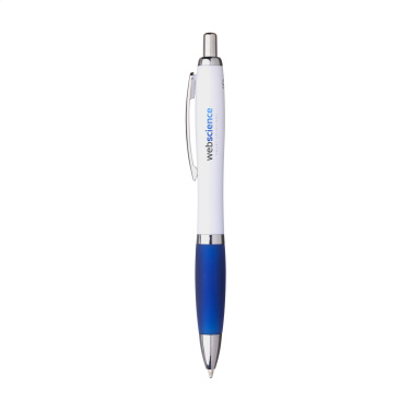 Logotrade corporate gift picture of: Athos Trans GRS Recycled ABS pen