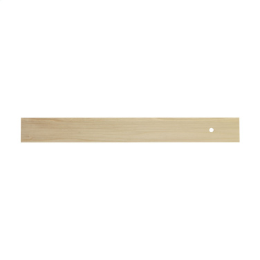 Logo trade promotional giveaways image of: WoodRuler