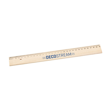 Logo trade promotional merchandise picture of: WoodRuler