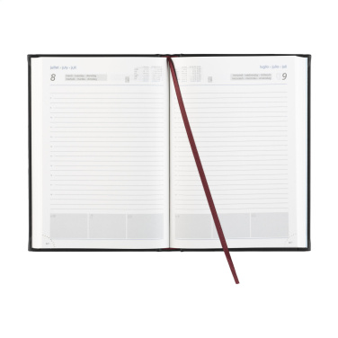 Logo trade promotional products picture of: Eurotop Sabana diary A5 6-languages