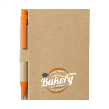 Logotrade promotional item picture of: RecycleNote-S Paper notebook