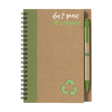 Logotrade advertising product picture of: Recycle Note-L Paper notebook