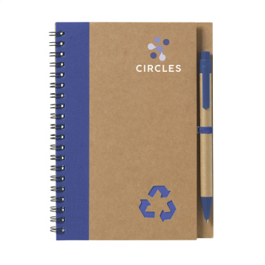 Logotrade promotional giveaways photo of: Recycle Note-L Paper notebook