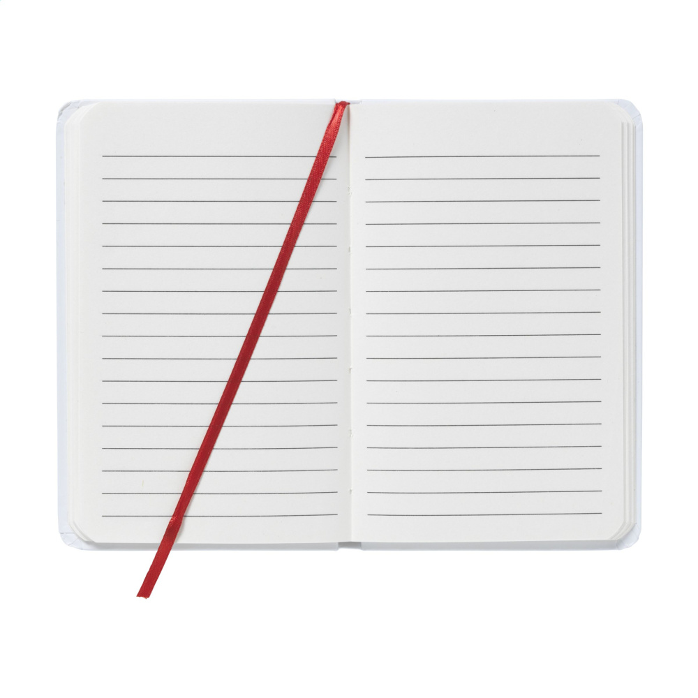 Logo trade advertising products picture of: WhiteNote A6 Paper notebook