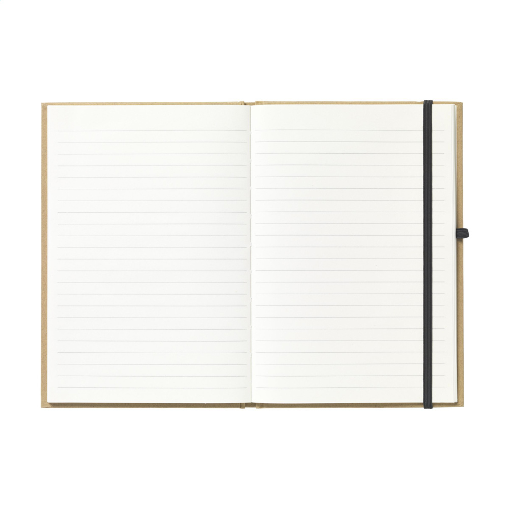 Logo trade corporate gifts image of: Pocket ECO Paper A5 notebook