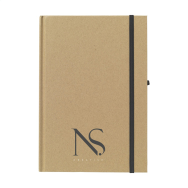 Logo trade promotional merchandise picture of: Pocket ECO Paper A5 notebook