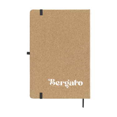 Logo trade promotional items image of: CorkNote A5 Paper notebook