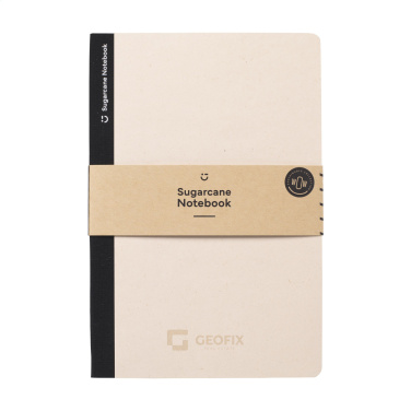 Logo trade advertising products image of: Sugarcane Paper Notebook A5