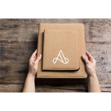 Logotrade promotional item picture of: Eco Conference Cork A4 document folder