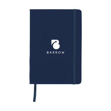 Logo trade promotional products image of: BudgetNote A5 Blanc Paper notebook