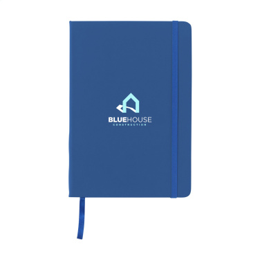 Logo trade promotional merchandise picture of: BudgetNote A5 Lines Paper Notebook