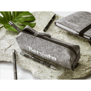 Logotrade promotional gift picture of: Pencil Case GRS RPET Felt