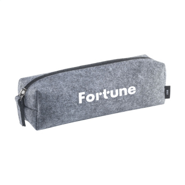 Logotrade promotional merchandise picture of: Pencil Case GRS RPET Felt