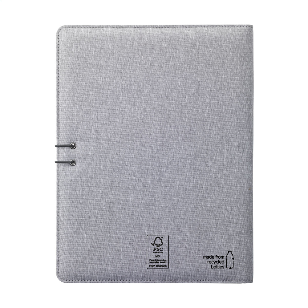 Logotrade promotional gift picture of: Quest Portfolio RCS RPET A4  document folder