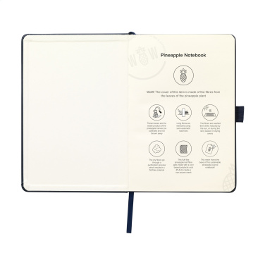 Logo trade promotional merchandise picture of: Pineapple Paper Notebook A5
