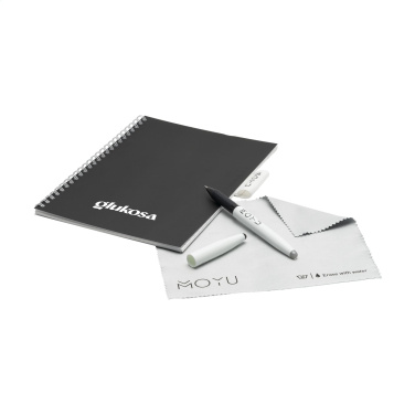 Logotrade promotional merchandise image of: MOYU Erasable Stone Paper Notebook SoftCover 18 pages