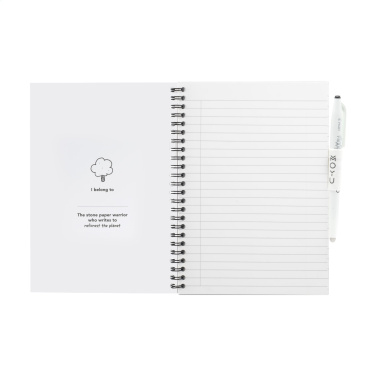 Logotrade business gift image of: MOYU Erasable Stone Paper Notebook Custom SoftCover