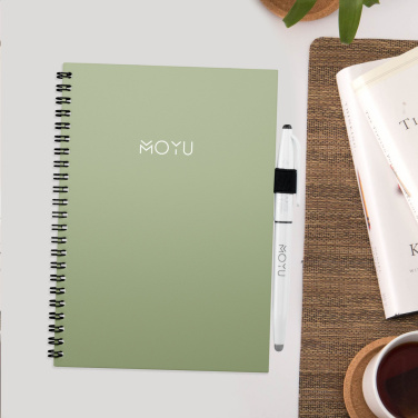 Logo trade promotional products picture of: MOYU Erasable Stone Paper Notebook Custom SoftCover