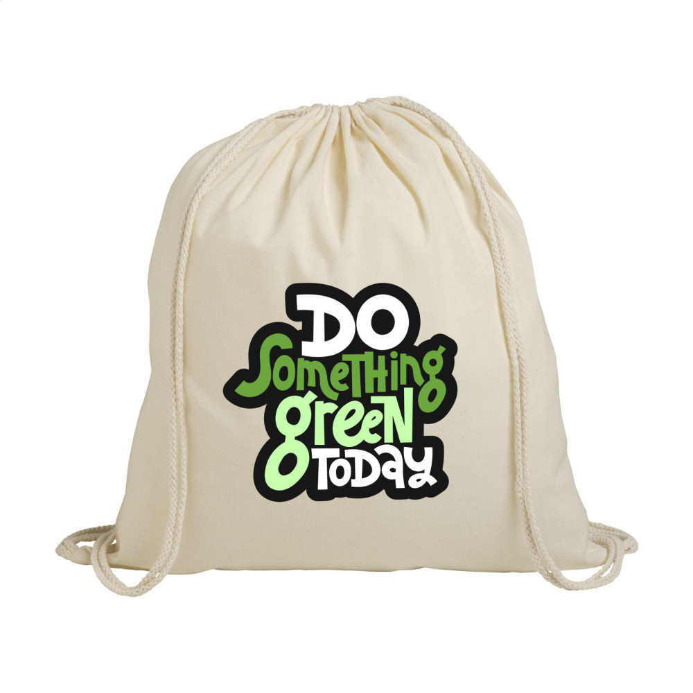 Logo trade promotional items picture of: PromoNatural (100 g/m²) backpack