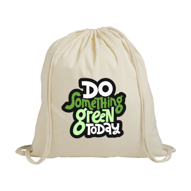 Logo trade business gifts image of: PromoNatural (100 g/m²) backpack