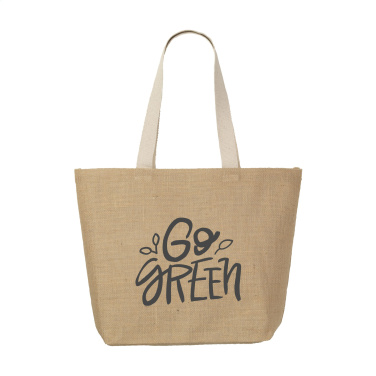 Logo trade promotional items image of: Elegance Bag jute shopper
